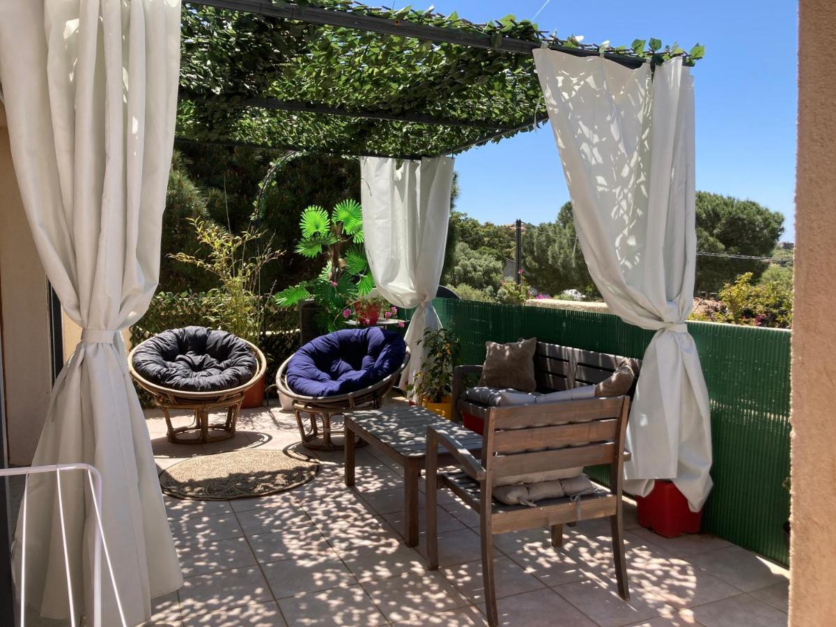 B&B Macchia Verdata avec piscine chauffée Monacia-d'Aullene Exterior foto