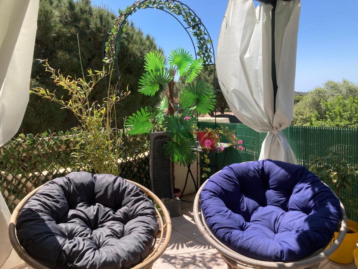 B&B Macchia Verdata avec piscine chauffée Monacia-d'Aullene Exterior foto